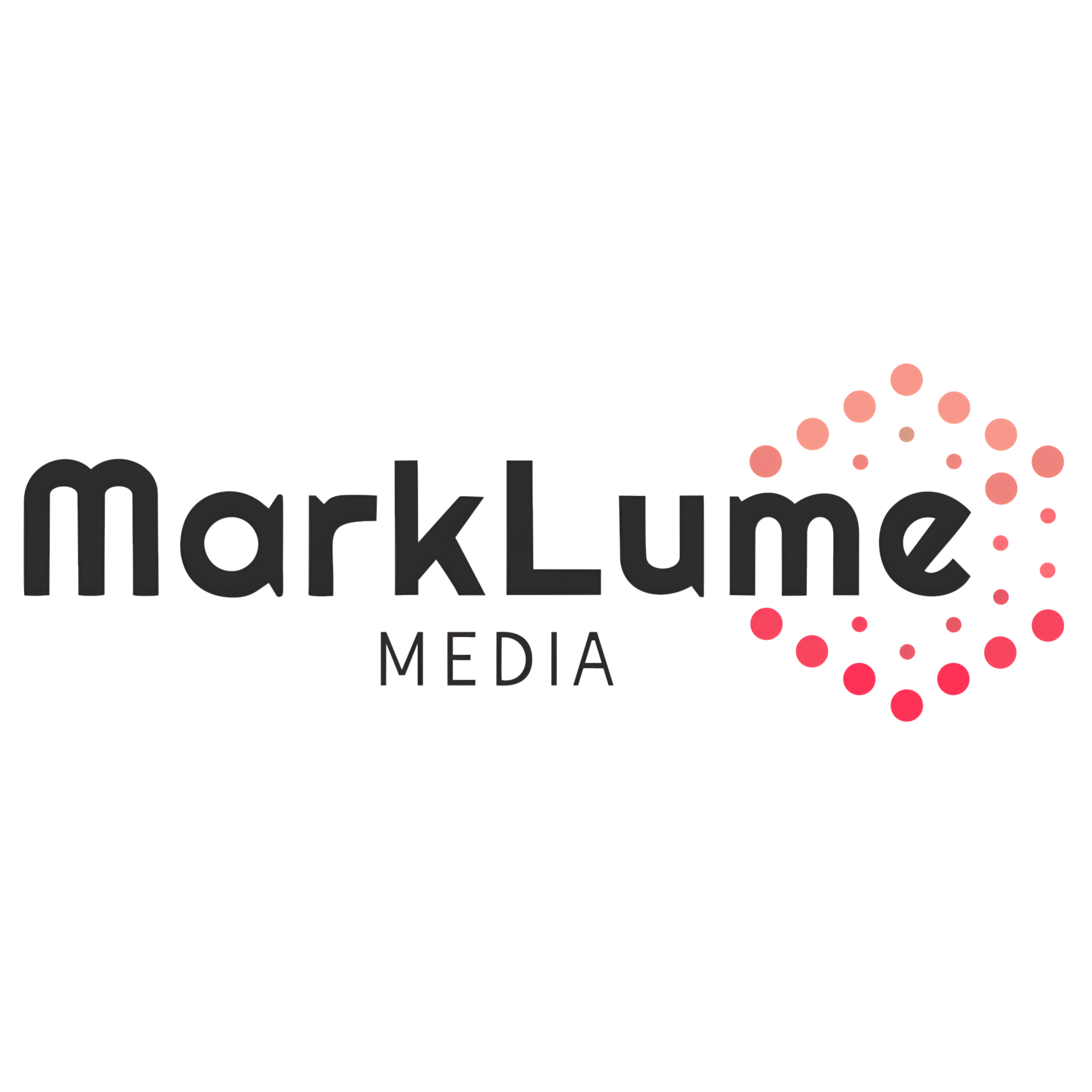 MarkLume Media logo for website header